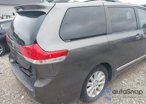 2012 Toyota Sienna Limited 7 Passenger из США, поврежденный, VIN 5TDDK3DC6CS043339